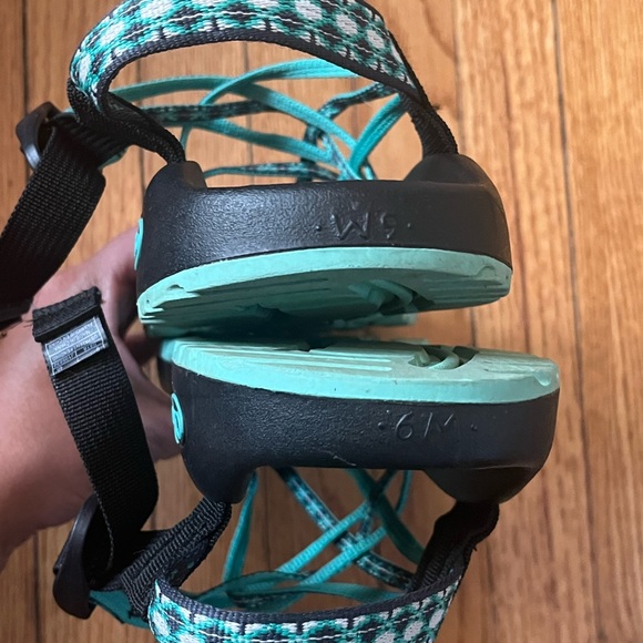 Chaco ZX / 3 sandals Teal - Picture 11 of 12